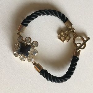 Ann Taylor bracelet in black, gold and diamond